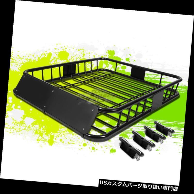 USカーゴ、ルーフ キャリア 48 \"X40\""ユニバーサルマイルドスチールルーフラックバン/ SUVカーゴラゲージ/バッグキャリアバスケット  48\"""
