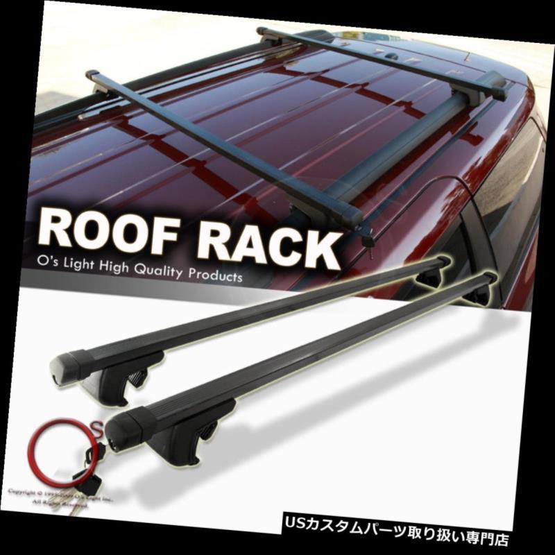 USカーゴ、ルーフ キャリア ルーフラックロッククロスバー54 \"日産用トップレールラゲッジホルダーカーゴキャリア  Roof Rack Lock C"
