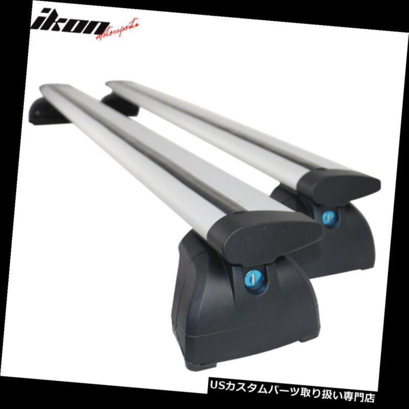 USカーゴ、ルーフ キャリア 08+アウディQ5 06+ Q7 16+ X1 SUV 47 "ルーフラッククロスバーレールカーゴキャリアに