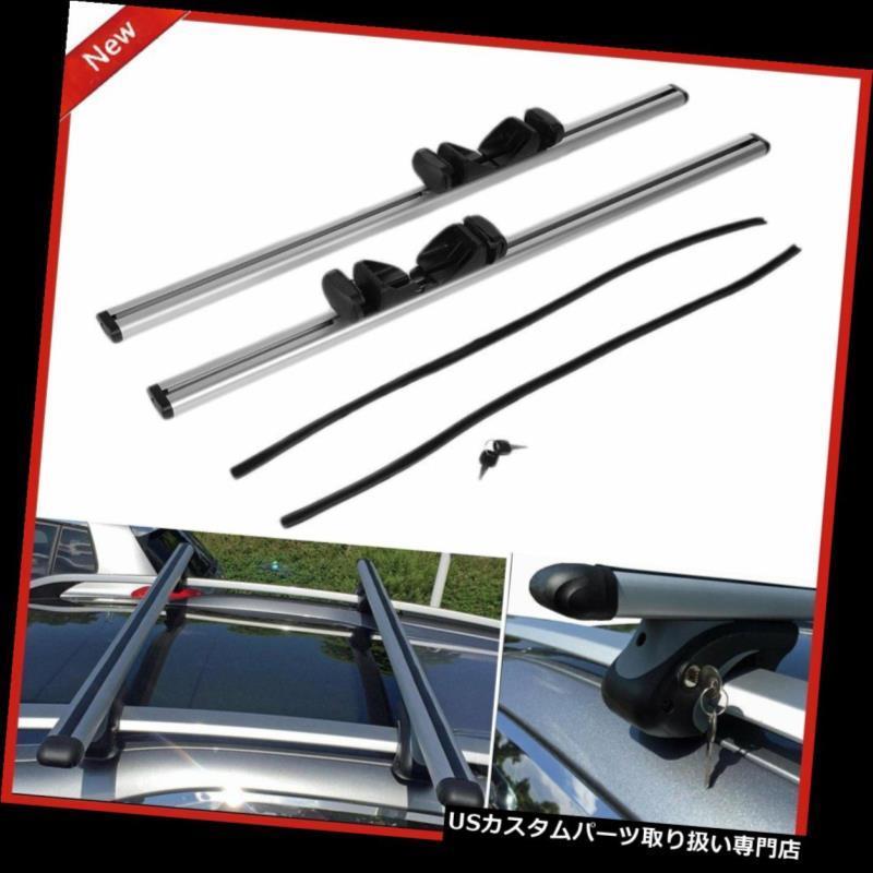 USカーゴ、ルーフ キャリア 自動車カールーフトップラッククロスバー荷物カーゴストレージキャリアツールC  Automobile Car Roof T