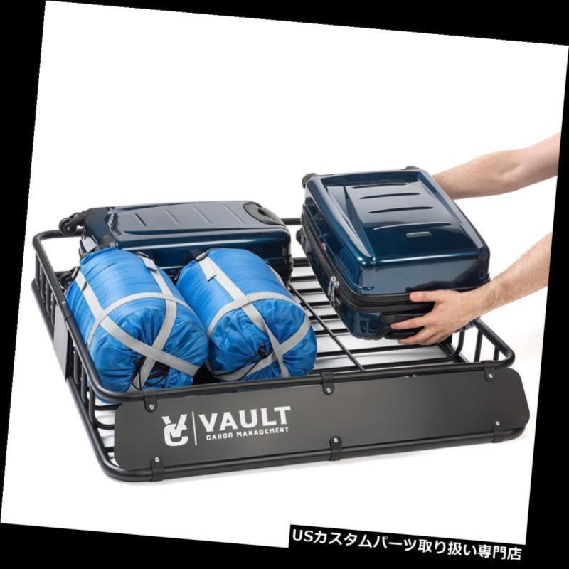 USカーゴ、ルーフ キャリア トップオブカーストレージカーゴキャリアルーフラックストレージユニバーサルルーフバスケット  Top Of Car Stoの画像