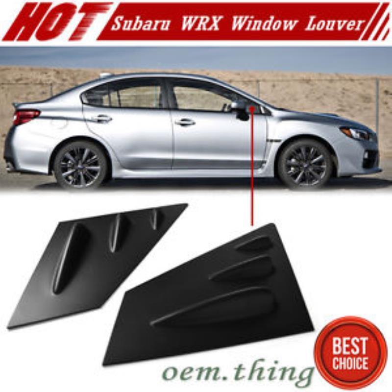 USウィンドウルーバー スバルWRX STIセダンサイドベント窓ルーバー