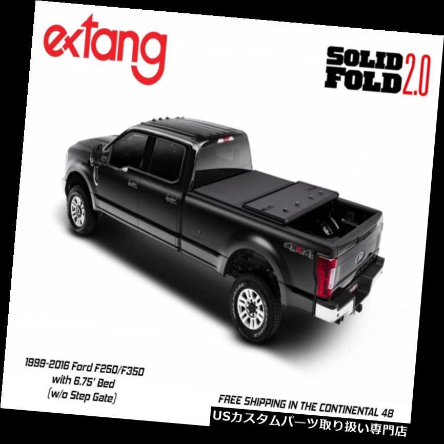 USトノーカバー/トノカバー Extang Solid Fold 2.0 Tonneauカバー1999-2016フォードF250 F350 6.75
