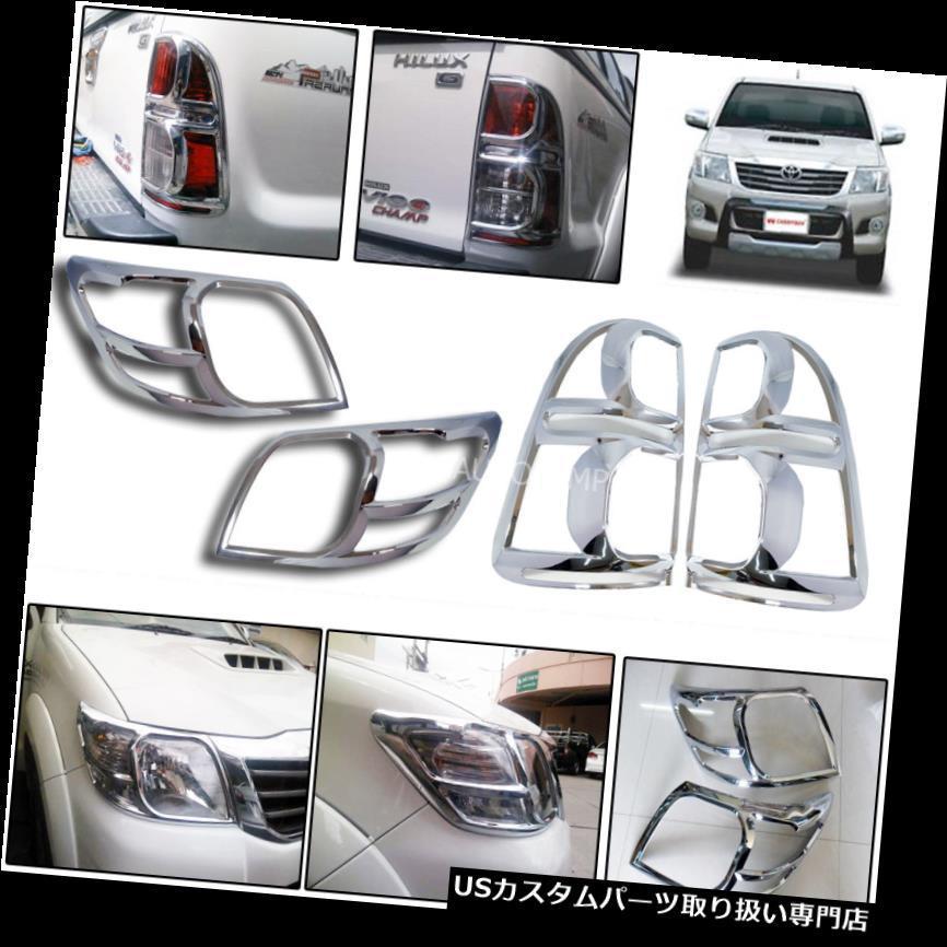 USヘッドライトカバー 11-15トヨタハイラックスSr6ピックアップクンV4
