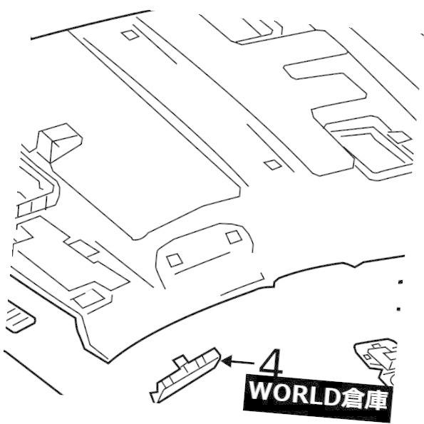 USサンバイザー 本物のメルセデスベンツサンバイザー222-810-90-00