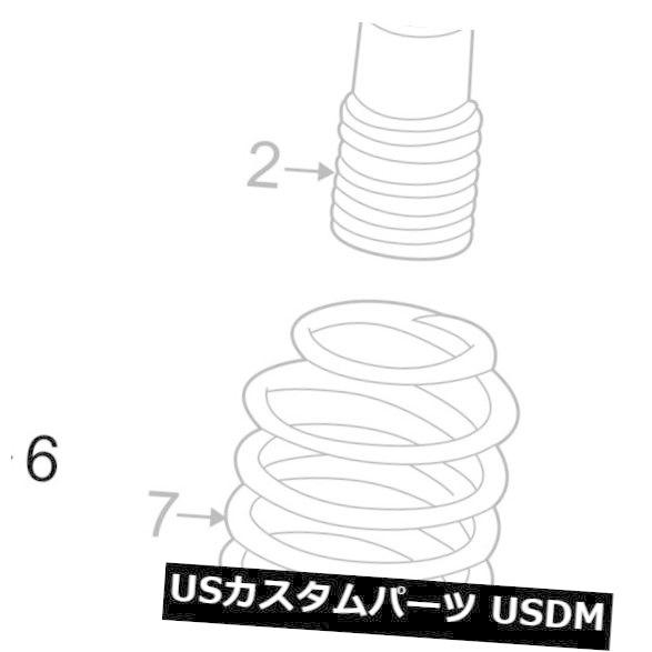 サスペンション スプリング リア PORSCHE OEM 06-12ケイマンリアサスペンションスプリン インシュレーター9863