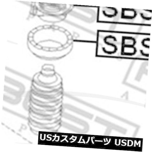 サスペンション スプリング リア 新しい本物のFEBESTロードコイルスプリングキャップSBSI-001トップドイツ品質 New Genuine F_1