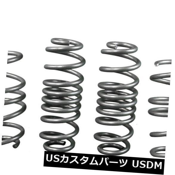 サスペンション スプリング リア Whiteline WSK-VWN006フロント＆リアコイルスプリング降下キットはVW Golfにフィット Whi