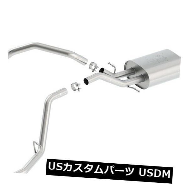 輸入マフラー Borla 140540 ATAK Cat-Back Exhaust System Fits 14-18