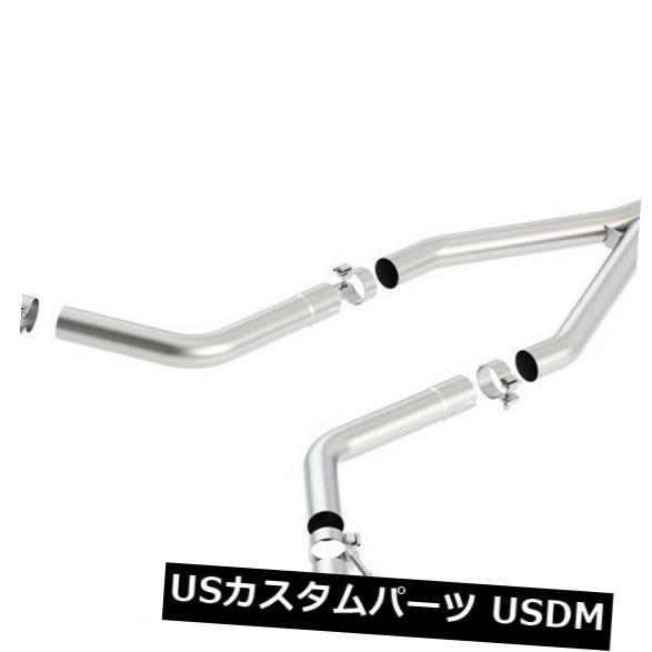 輸入マフラー BORLA Sタイプキャットバックパフォーマンスデュアルエキゾースト11-19ダッジデュランゴ5.7LヘミV8 S-Typ ...