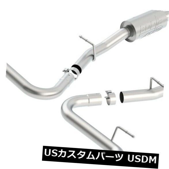 輸入マフラー Borla 140446 ATAK Cat-Back Exhaust System Fits 99-04