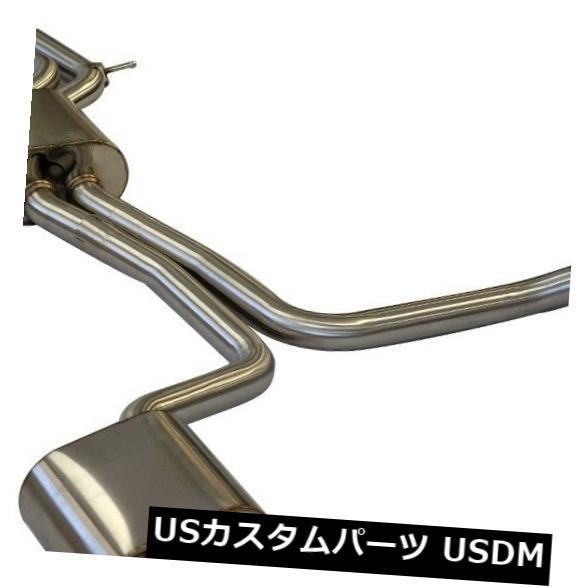 輸入マフラー OBX HP Catback Exhaustは2010?2016に適合Audi S4 3.0L Supercharged（B8モデル）