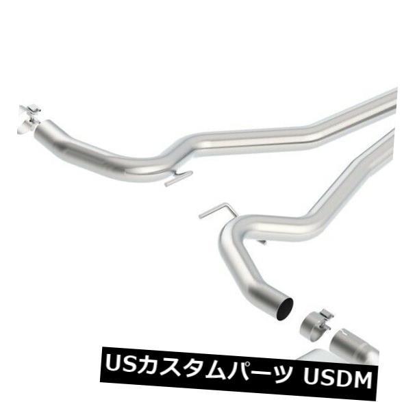 輸入マフラー Borla 140591 ATAK Cat-Back Exhaust System Fits 15-17