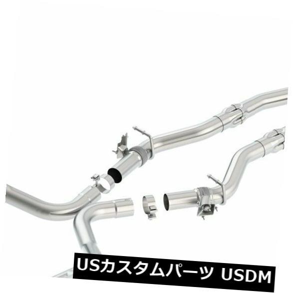 輸入マフラー ダッジチャレンジャーR / T 5.7L 16-18用MDSバルブ付き 