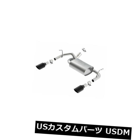 輸入マフラー Borla ATAK Axle-Back Exhaust for 12-18 JK/ JKU