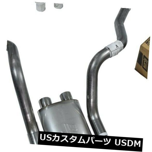 輸入マフラー オールステンレスデュアルエキゾーストキットダッジラム 