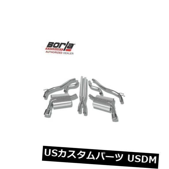 まーちょ 輸入マフラー BORLA 140282キャットバックエキゾーストシステム2010