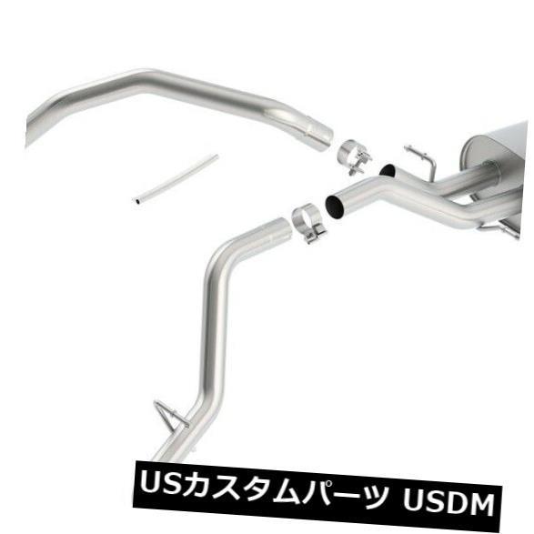 輸入マフラー Borla 140720 ATAK Cat-Back Exhaust System Fits 14-18