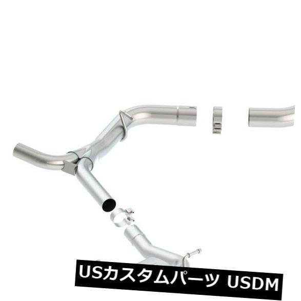輸入マフラー Borla 140595 ATAK Cat-Back Exhaust System Fits 15-20