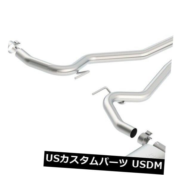 輸入マフラー 15-18 Mustang Borla 140584 Sタイプキャットバック
