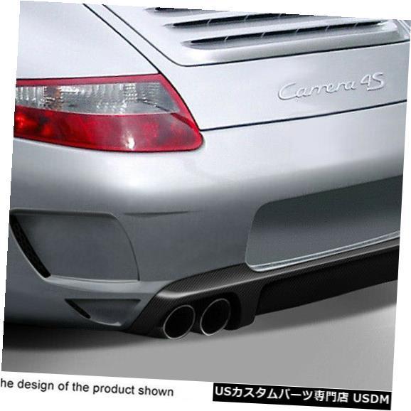 Rear Body Kit Bumper 05-08ポルシェ997 AF1エアロ機能CFPリアバンパー