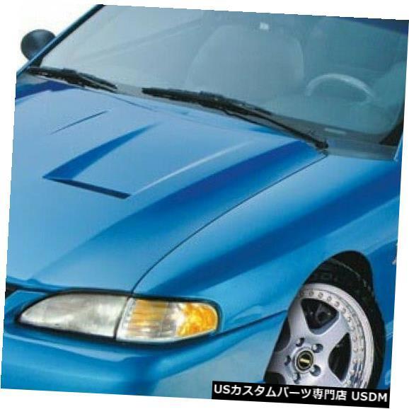 国内発送 Front Body Kit Bumper 94-98フォードマスタングコブラRスタイルKBDウレタンフロントボディキットバンパー!!! 37-213