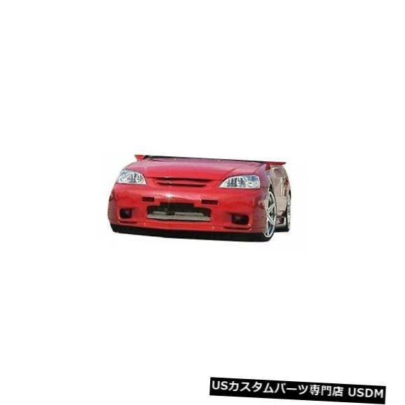Front Body Kit Bumper 01-03ホンダシビックSLスペックスタイルKBDウレタンフロントボディキットバンパー!!! 37-203