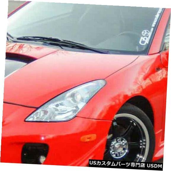 初期化済 Front Body Kit Bumper 00-05トヨタセリカブリッツスタイルKBDウレタンフロントボディキットバンパー!!! 37-2021