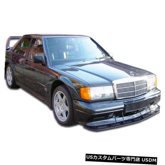Spoiler 84-93メルセデス190 EVO 2 Duraflexフロントワイドボディ 