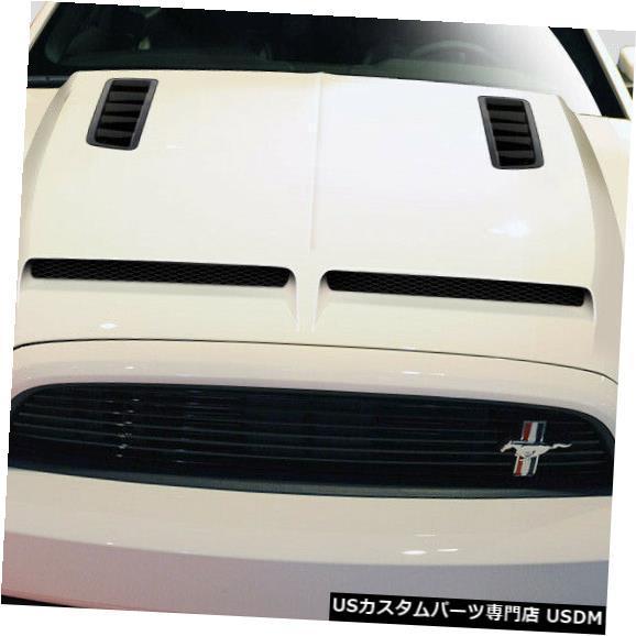 2018y フォード マスタングGT 純正ボンネットダクト ブラックアウト等に 15-17y マスタング ボンネットフードエアーベントスクープダクト