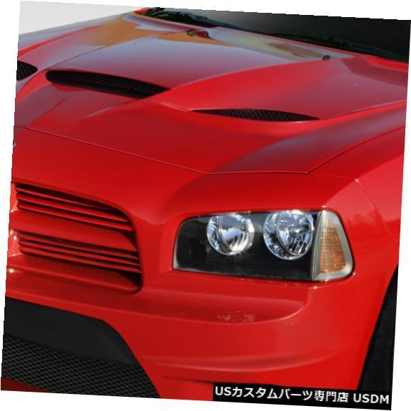 ボンネット 06-10ダッジチャージャーヘルキャットルックデュラ