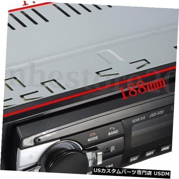 In-Dash カーステレオオーディオbluetooth 24VインダッシュAux入力SD USB MP3 FMラジオプレーヤーI  Car Ster｜usdm｜03