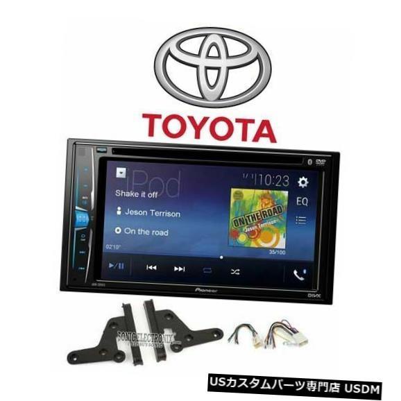 In-Dash パイオニアAVH-210EX DVD / CD Bluetoothインダッシュカーレシーバー2013トヨタマトリックス用  Pione｜usdm