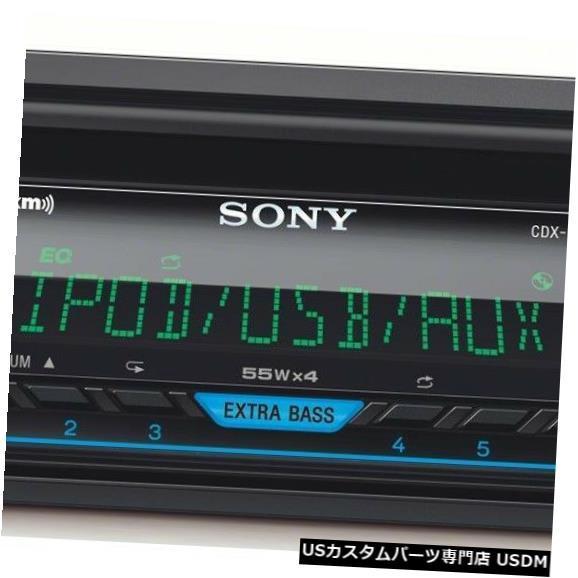 InDash 新しいSONY CDXG3205UV 1DIN CAR MP3 CDステレオレシーバー/シリウ S REA usdm