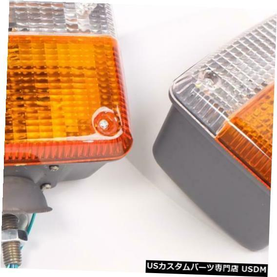 Turn Signal Lamp トヨタランドクルーザーFJ40 FJ45 BJ40 BJ45 HJ45用フロントターンシグナルライトランプ Fro_2