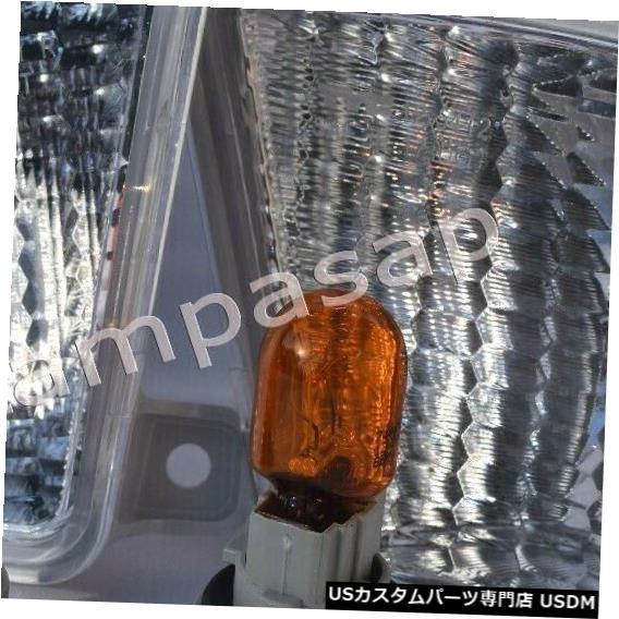 Turn Signal Lamp フロントコーナーターンシグナルパーキングライトランプw / 2バルブAペアフィット2018 Odyssey LX