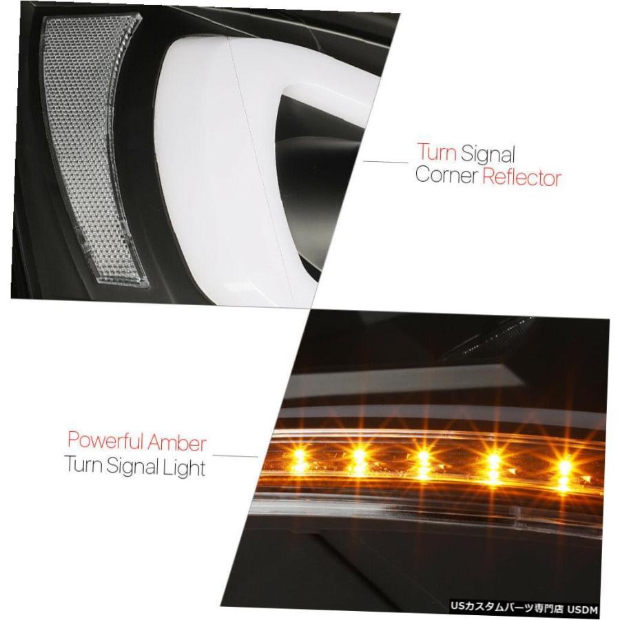 ヘッドライト Fits 2006-2009 Ram <LED C-BAR/SEQUENTIAL SIGNAL> B_2