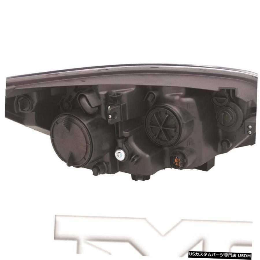 ヘッドライト 14-16 Kia Soulハロゲンプロジェクター左ドライバーヘッドライトヘッドランプCAPAに適合  Fits 14-16 Kia Sの画像