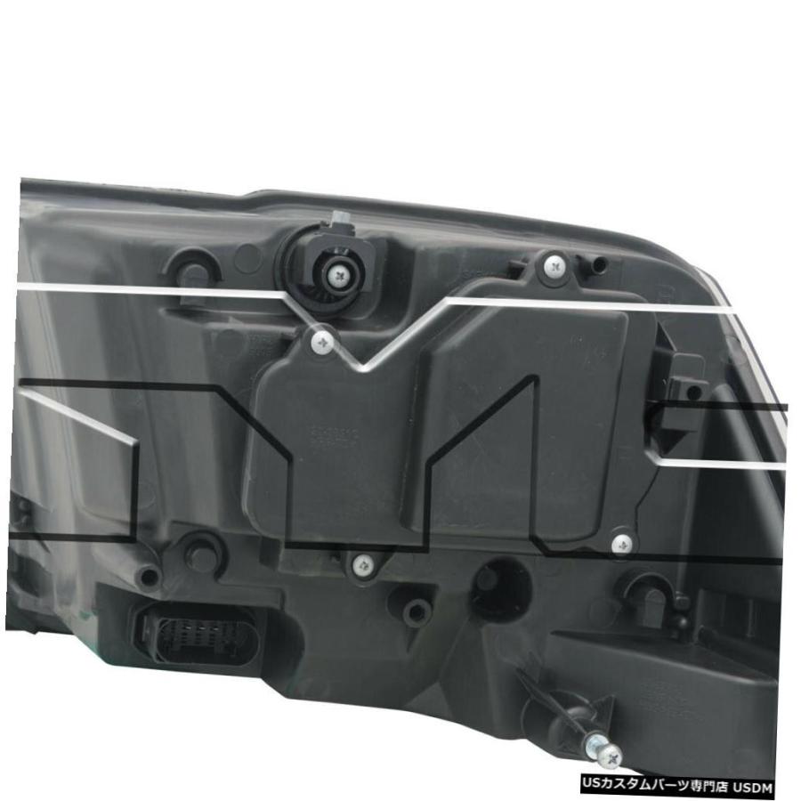 ヘッドライト 13-15ダッジラムピックアップ1500/2500/3500右助手席ヘッドライトNSF  13-15 Dodge Ram Pickupの画像