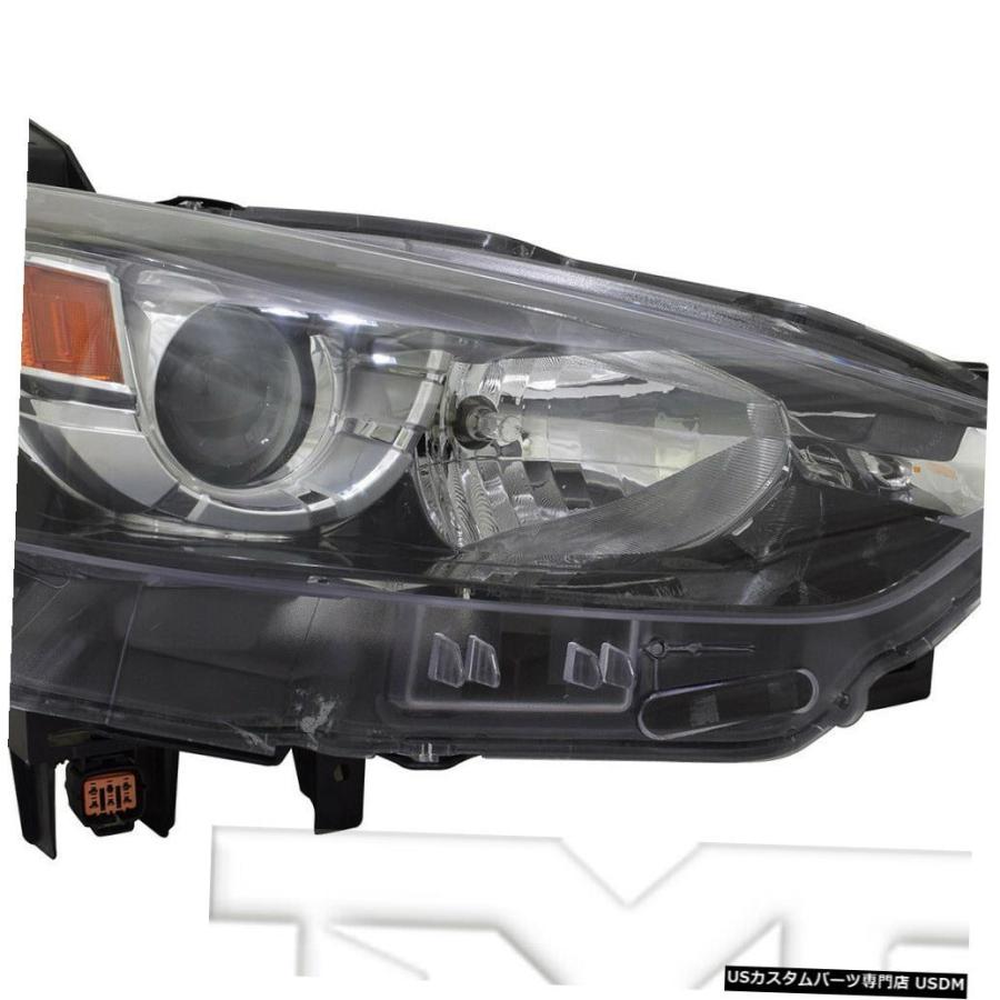 ヘッドライト 16-19マツダCX-3ハロゲン右助手席ヘッドライト