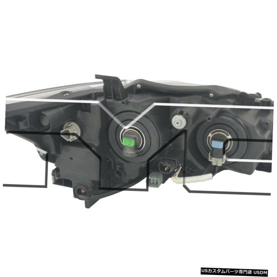 ヘッドライト 11-15レクサスCT-200hハロゲン左ドライバーヘッドライト