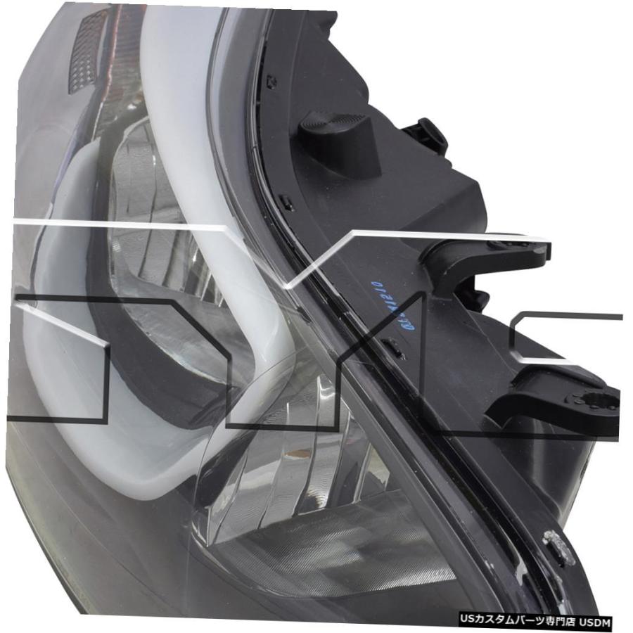 ヘッドライト 14-16ヒュンダイエラントラSE米国適合、DRLヘッドライトパッセンジャー右側なし  Fits 14-16 Hyundai Elantの画像