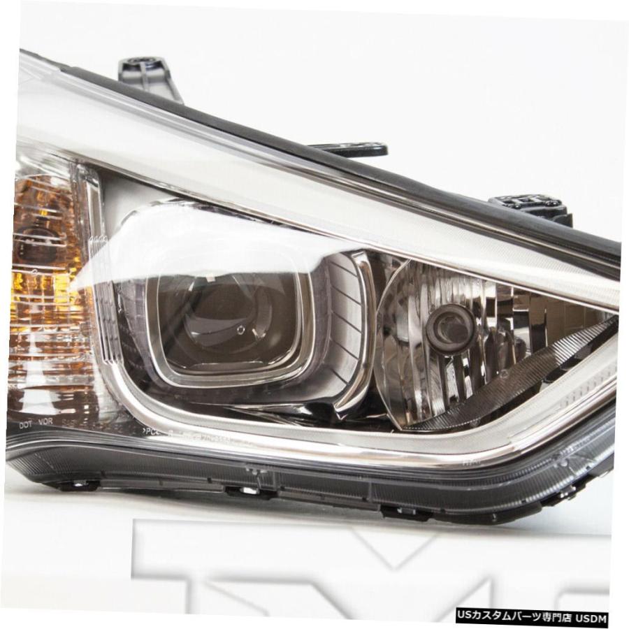 ヘッドライト 13-16ヒュンダイサンタフェスポーツハロゲン右助手席ヘッドライトCAPAに適合  Fits 13-16 Hyundai Santa F
