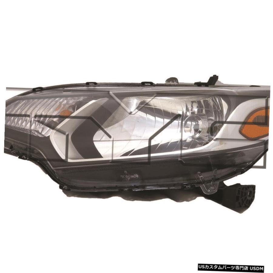 ヘッドライト 15-17ホンダフィット左ドライバーヘッドライトヘッドランプCAPA  15-17 Honda Fit Left Driver Head