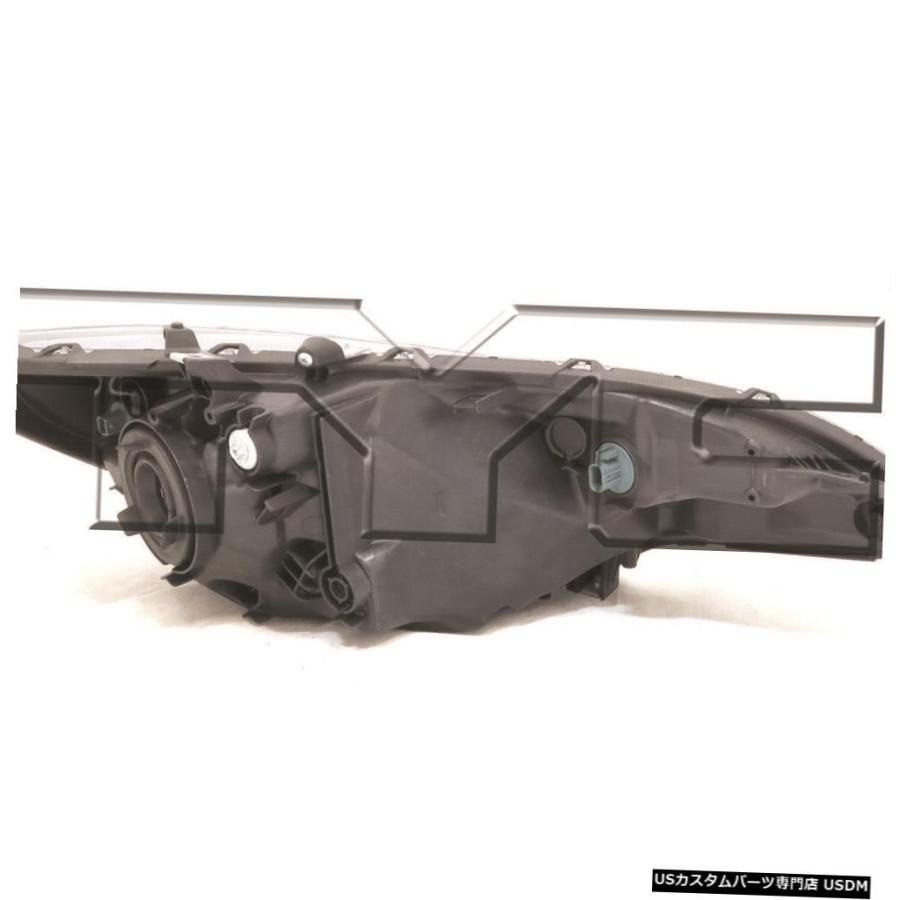 ヘッドライト 15-17ホンダフィット左ドライバーヘッドライトヘッドランプCAPA  15-17 Honda Fit Left Driver Headの画像