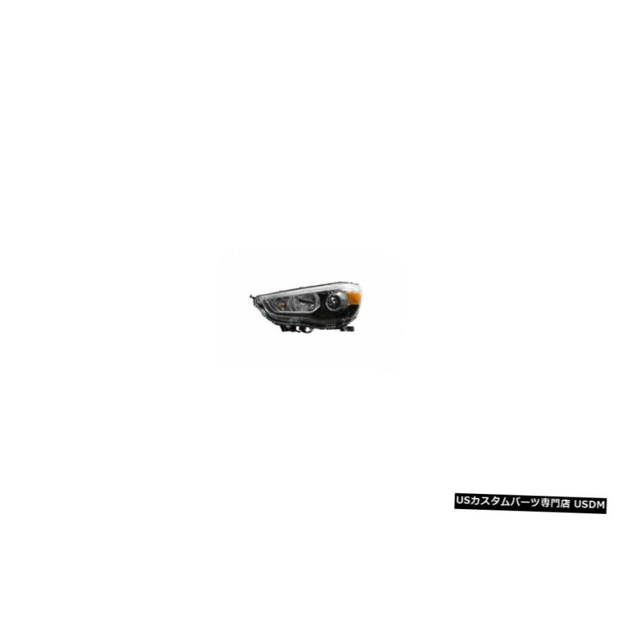 ヘッドライト 11-18三菱アウトランダースポーツハロゲン左ドライバーヘッドライトヘッドランプNSF  11-18 Mitsubishi Outlan