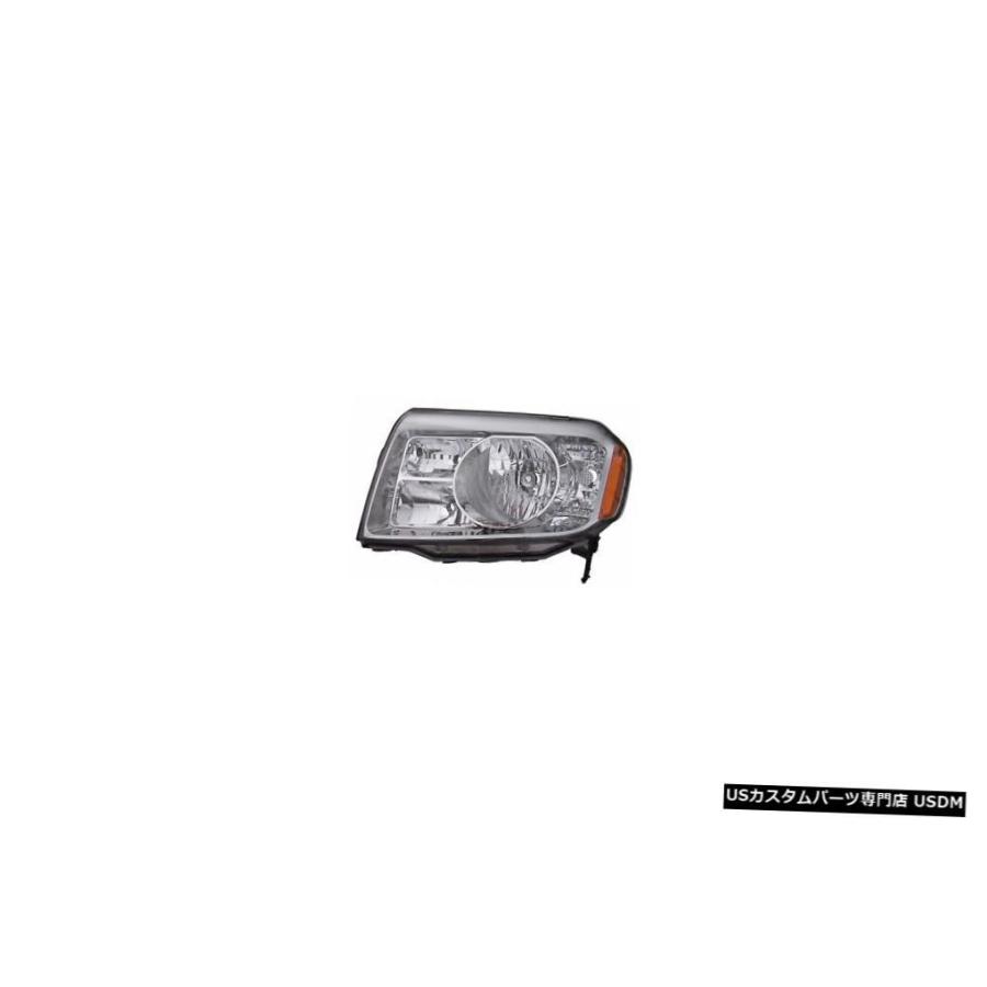 ヘッドライト 2009-2011ホンダパイロットドライバー左側ヘッドライトランプアセンブリ  2009-2011 Honda Pilot Driver