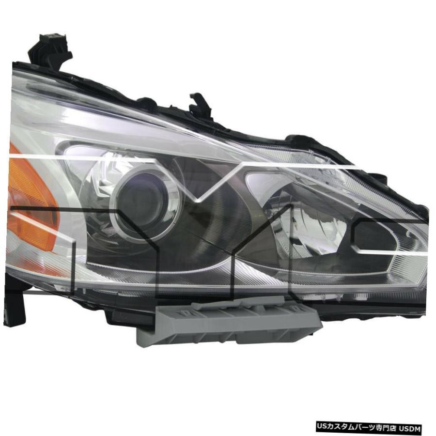 ヘッドライト 13-15日産アルティマセダンハロゲン旅客ヘッドライトに適合  Fits 13-15 Nissan Altima Sedan Halog