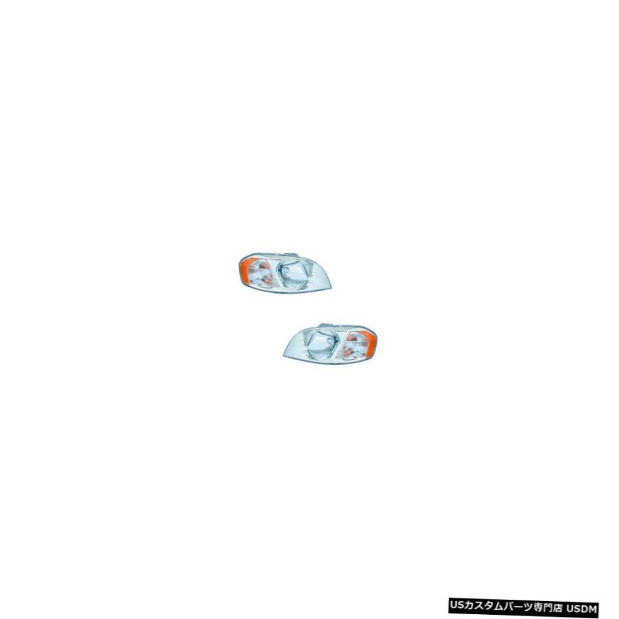 ヘッドライト  2007-2011 Chevrolet Aveo Sedan Driver \u0026 Passenger Side Headligh