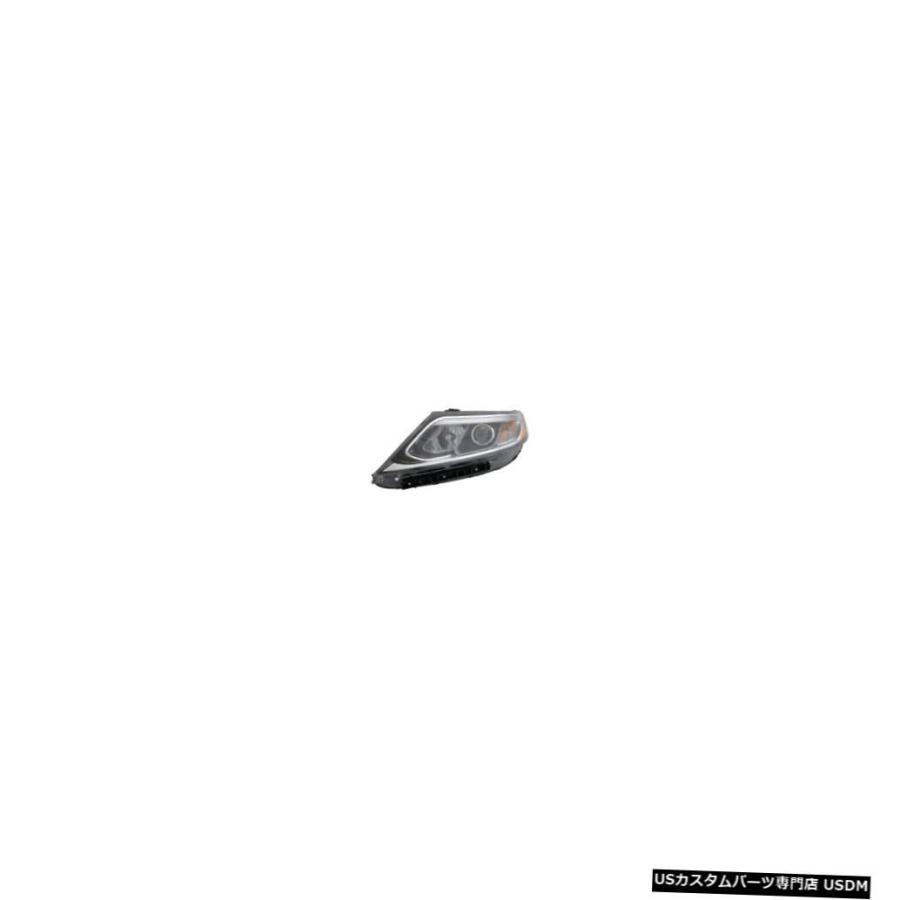 ヘッドライト 2014?2015年に適合Kia Sorento Halogen w / o LED Headlight Lamp Left Drive